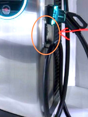 EV Charger station lock - 3 point lockinging system