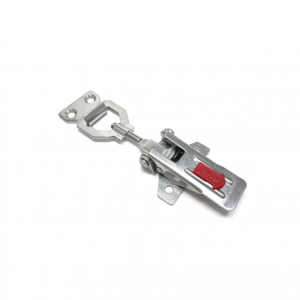 Adjustable Draw Latch. Pull to Open. Safety Button