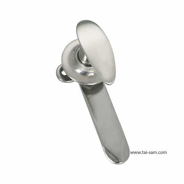Oval Coin Shaped Handle Lock
