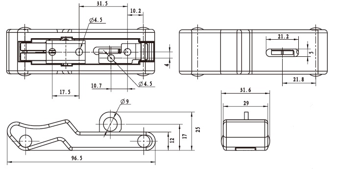 proimages/product/pro06/TS-609-UV-1P/Flexible-Over-Center-Draw-Latch-TS-609-UV-1P-4.jpg