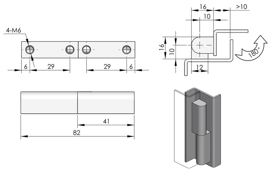 Lift On Lift Off Door Hinges