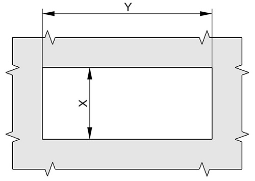 Recessed Flush Pull Handle