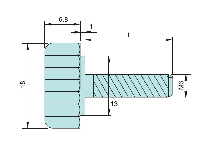 Threaded Clamping Knobs