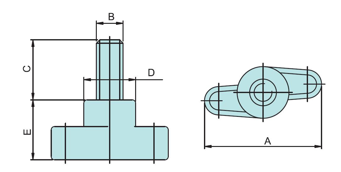 Plastic Clamping Knobs